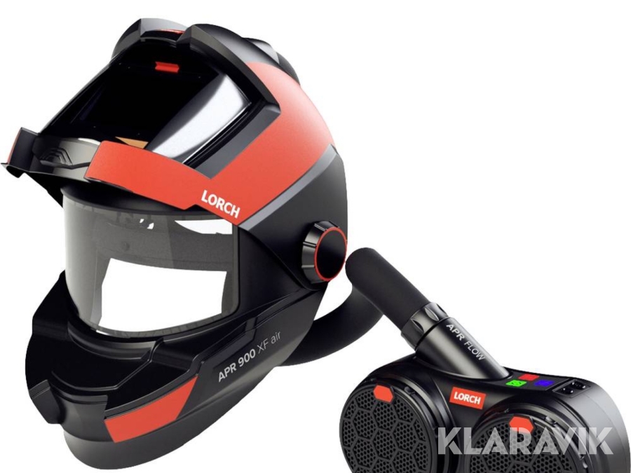 Svetshjälm med fläkt Lorch / Lincoln APR 900 XF AIR / Bester screen 2