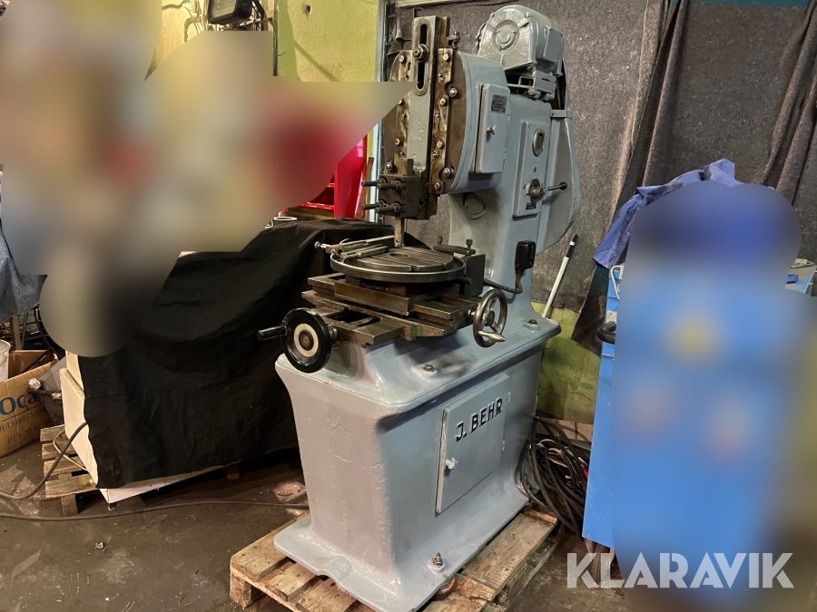 Kilspårsmaskin Jakob Behr