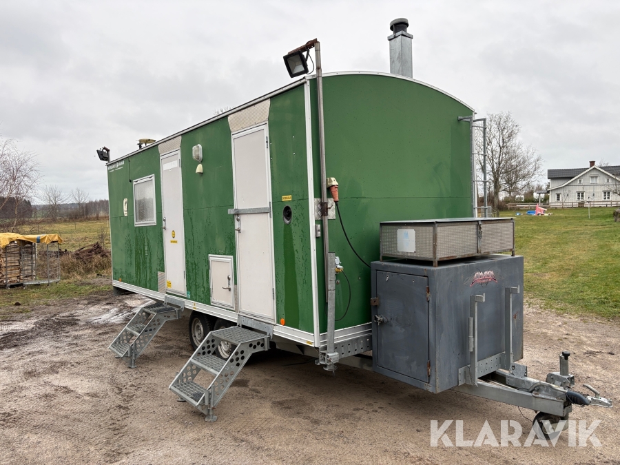 Personalvagn Norrlandsvagnar SRMB-3195/2 verkstad/bovagn