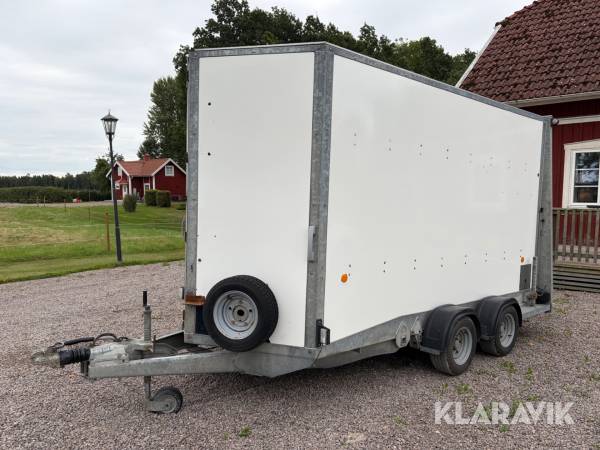 Verkstadssläp Ifor Williams , kombiramp