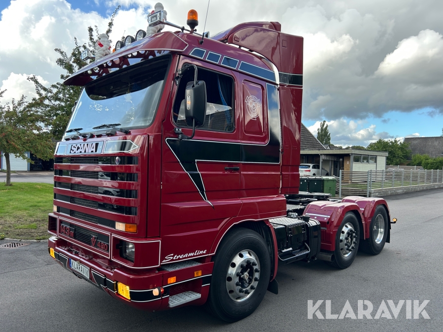 Veteranlastbil Scania 143M V8 420