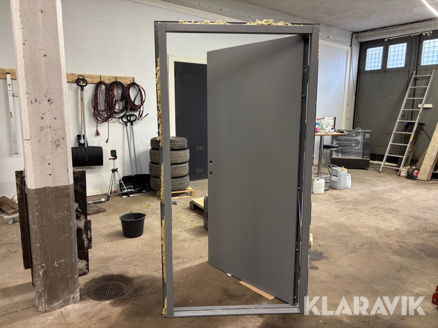 Ståldörr branddörr Anmodas DSA3