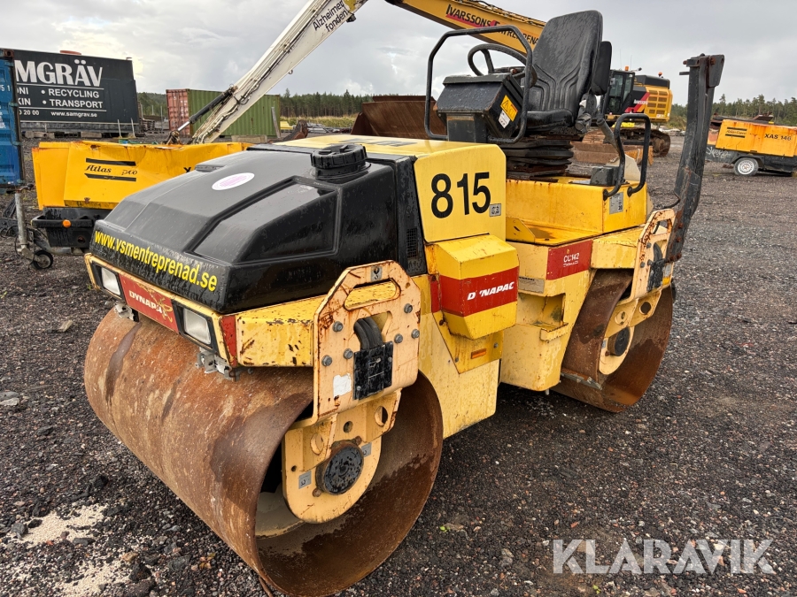 Tandemvält Dynapac CC142