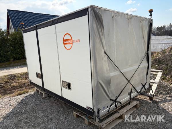 Kapellflak med öppningsbar sida Autokaross Floby/Combisystem Passande Volkswagen Transporter enkelhytt