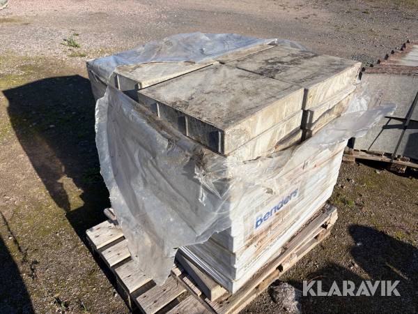 Plattor Benders 415x415x80 mm 40 st