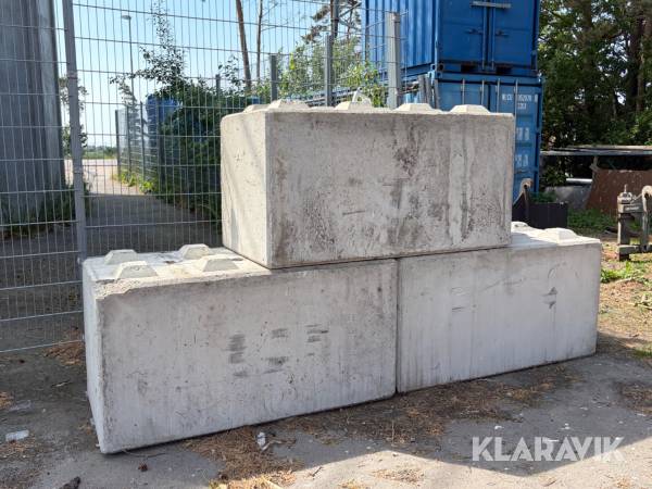Betongklossar / Betonglego 3 st