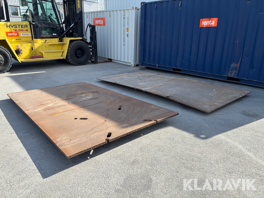Körplåtar 2st