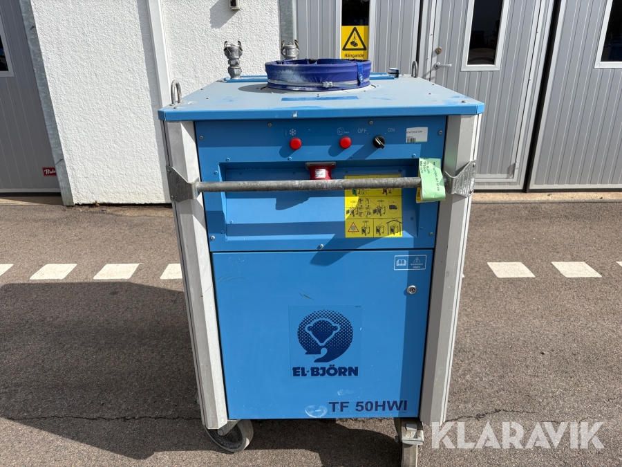 Hetvattenfläkt El-Björn TF50HWI