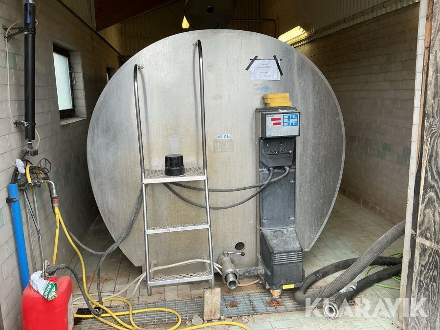 Mjölktank Wedholms Laser 2x120 10000 liter