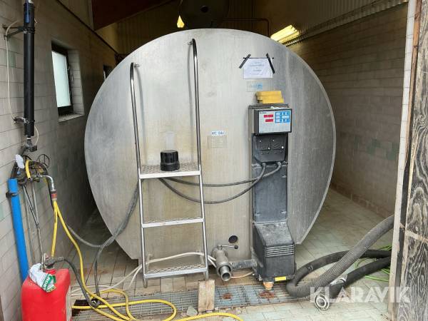 Mjölktank Wedholms Laser 2x120 10000 liter