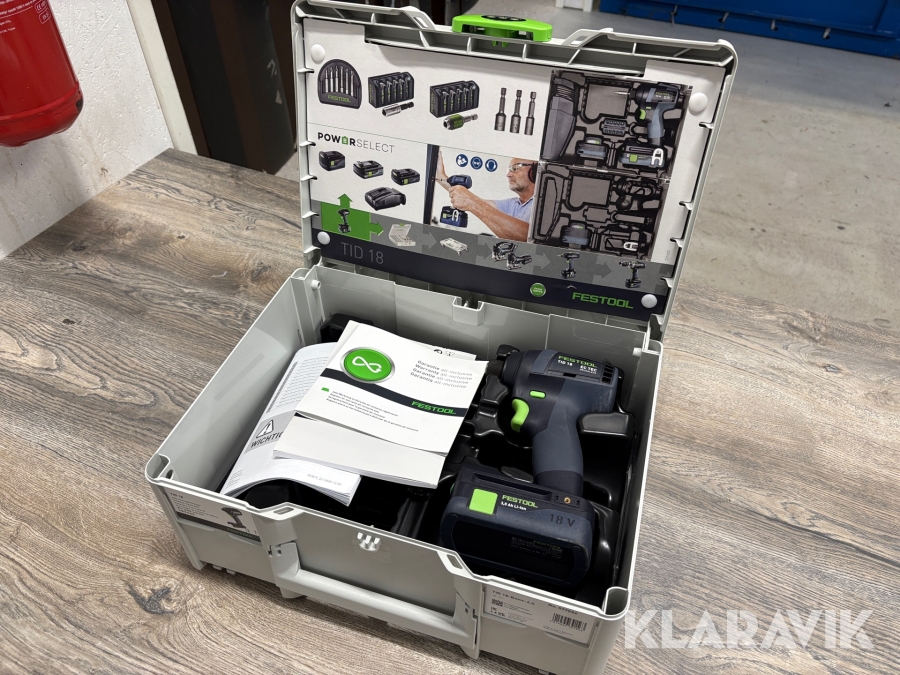 Skruvdragare Festool TID 18