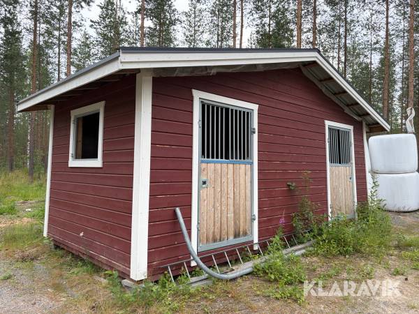 Stall med 2 platser