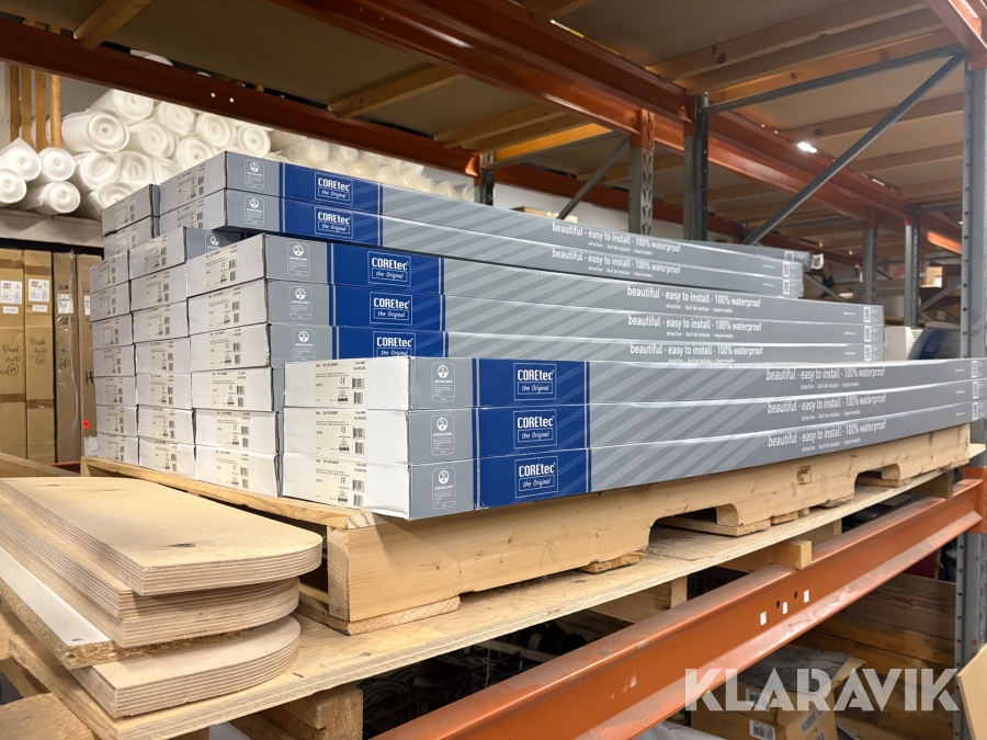 Vinylgolv Coretec Fremont oak 82 67,5 m2