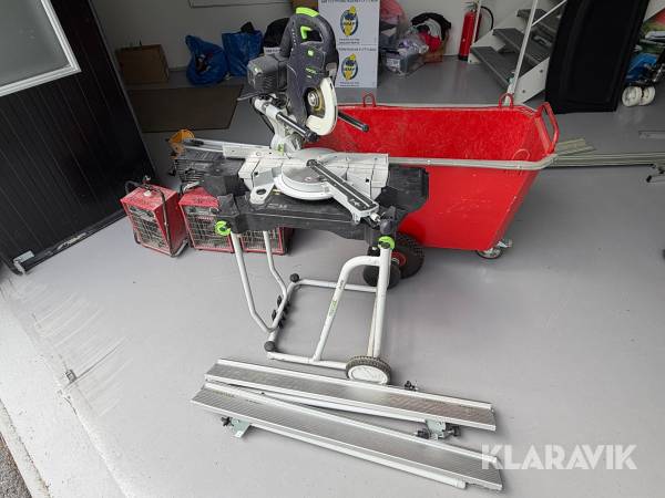 Kap & Gersåg Festool KS60E Med stativ