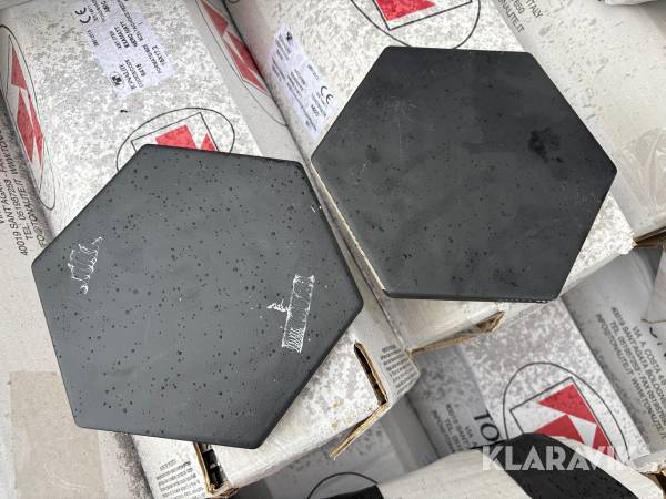 Klinker Tonalite Hexagon Matt ca 20kvm