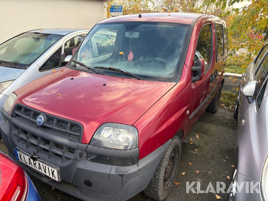 Personbil Fiat Doblo kombi 1.6 Manuell