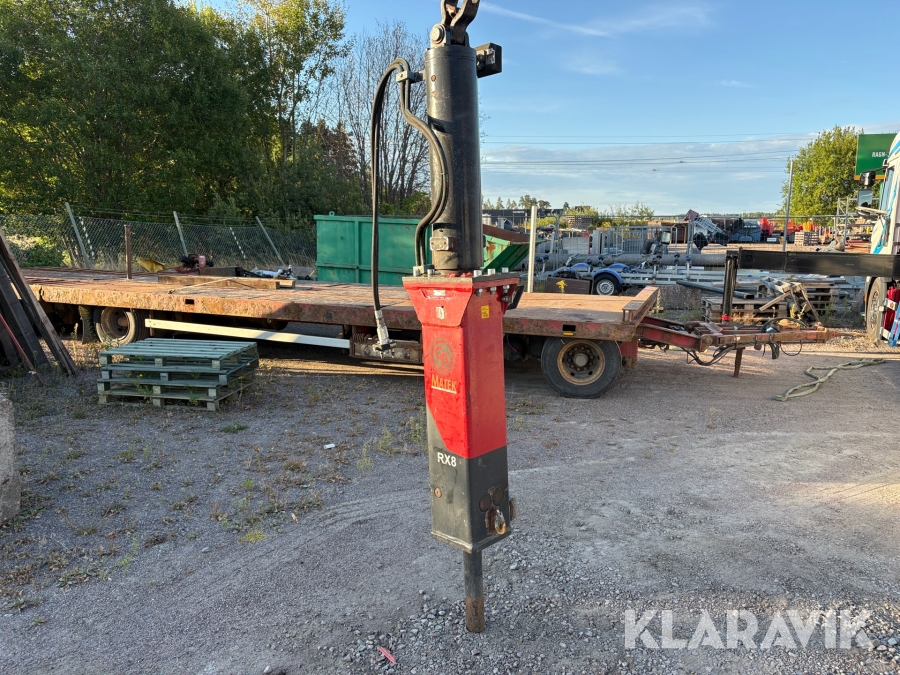 Hydraulhammare till kran CP RX8