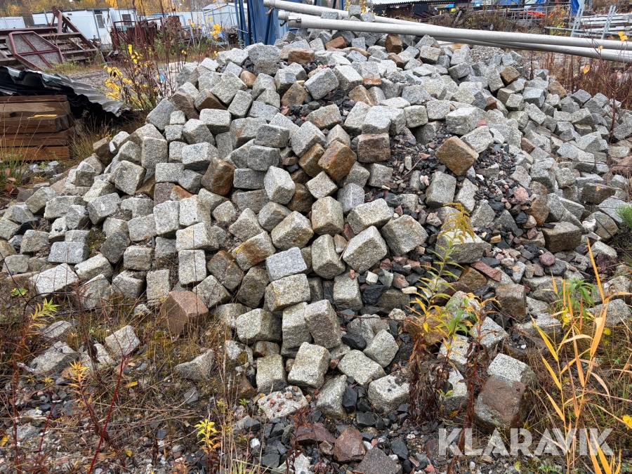 Stort parti med smågatsten/storgatsten