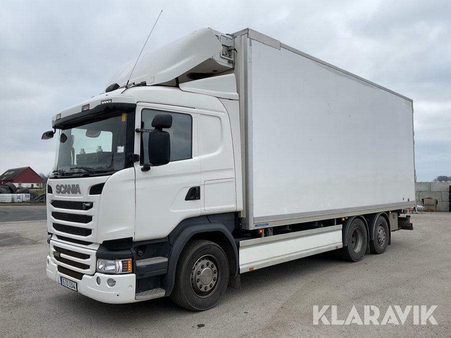Lastbil Scania R450 med kyl