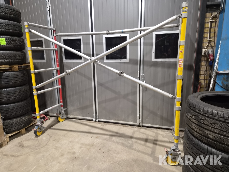 Hantverkställning Instant VX Base 0,75 x 2,50 m Aluminiumställning