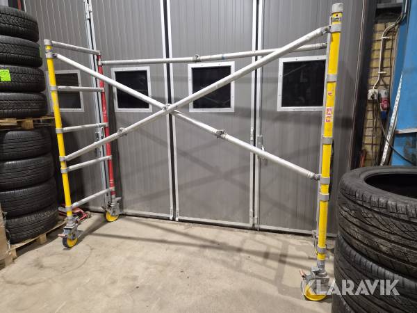 Hantverkställning Instant VX Base 0,75 x 2,50 m Aluminiumställning