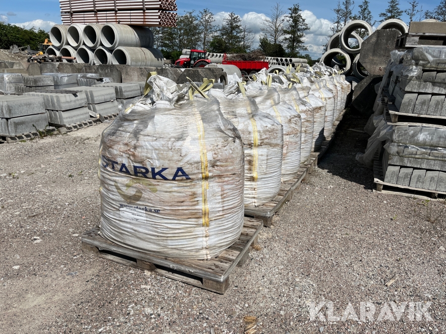 Bärlager Starka 0-16 13 säckar a 1000kg