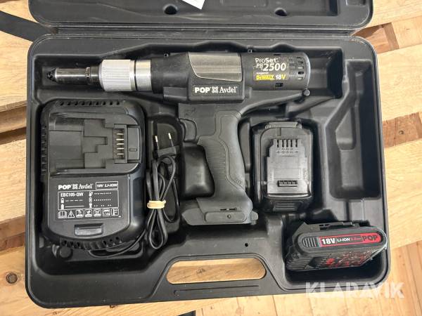 Popnitpistol Dewalt PB2500 18v