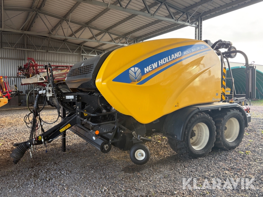 Rundbalspress New Holland Roll Baler 125 Combi