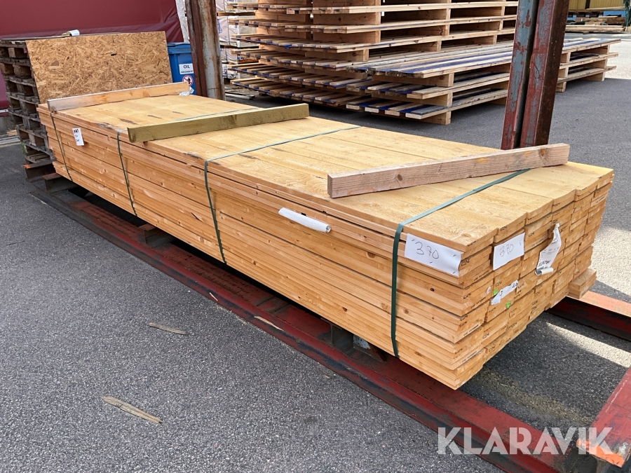 Virkespaket finsågad ytterpanel 22x170