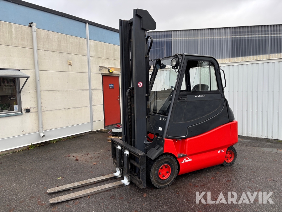 Motviktstruck Linde E30 HL