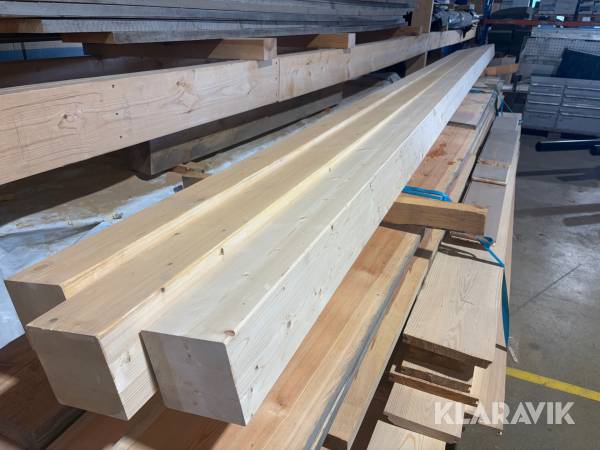 Limträbalkar 135x135x6000mm 3st
