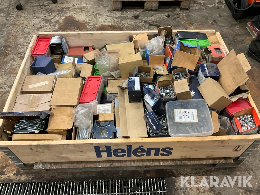 Parti med bult mutter & brickor