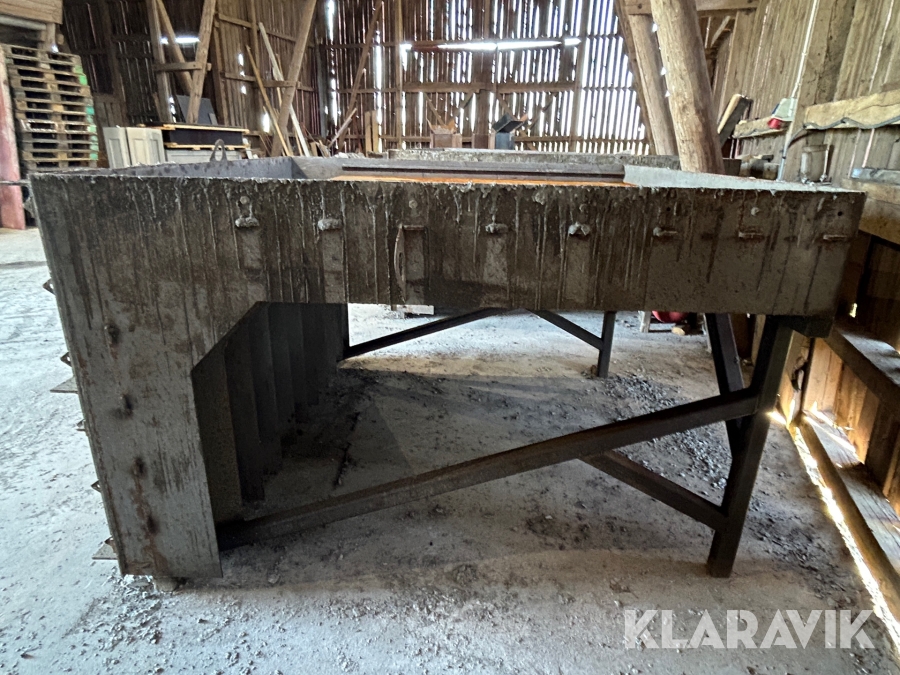 Gjutform till L stöd   1 st