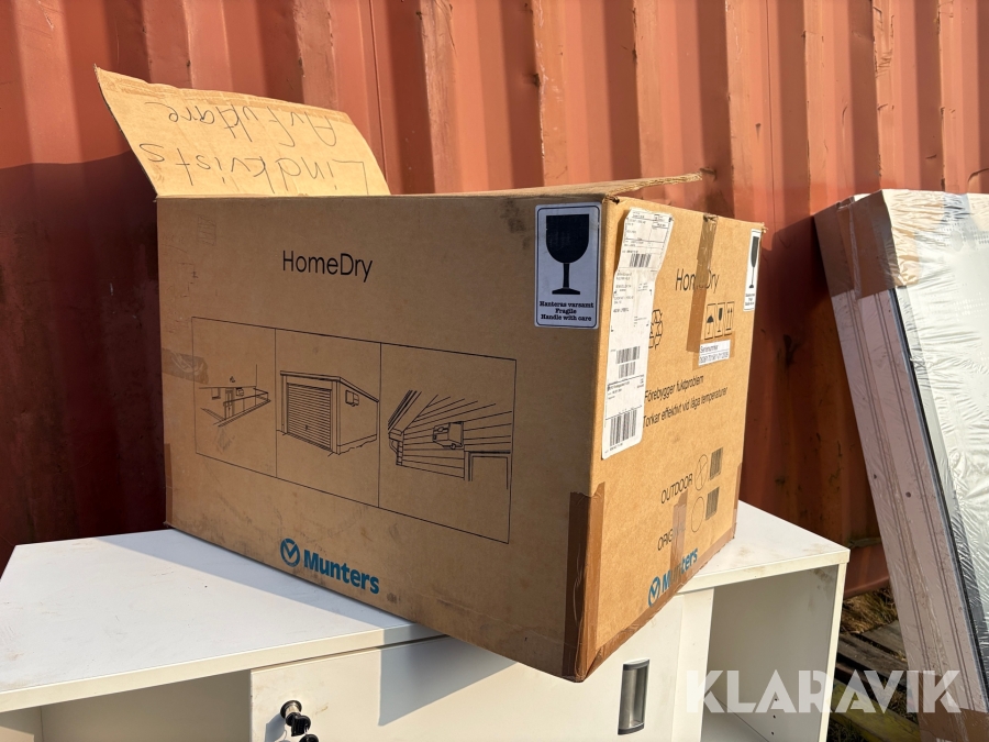 Avfuktare HomeDry 11Y utomhus-del