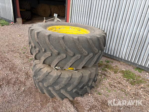 Dubbelmontage Firestone/trelleborg 540/65R30