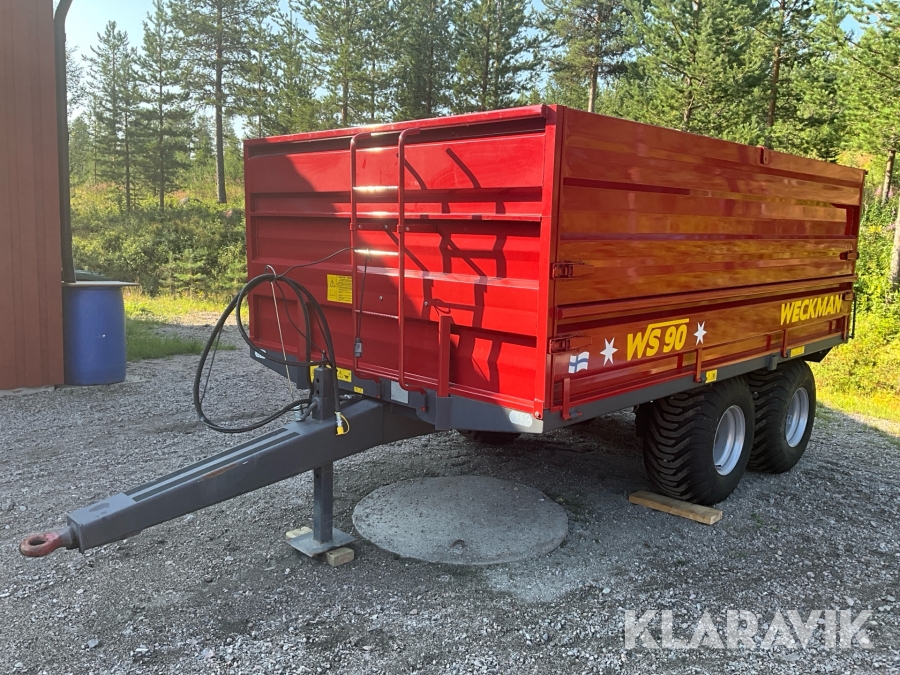 Traktorvagn Weckman Ws 90