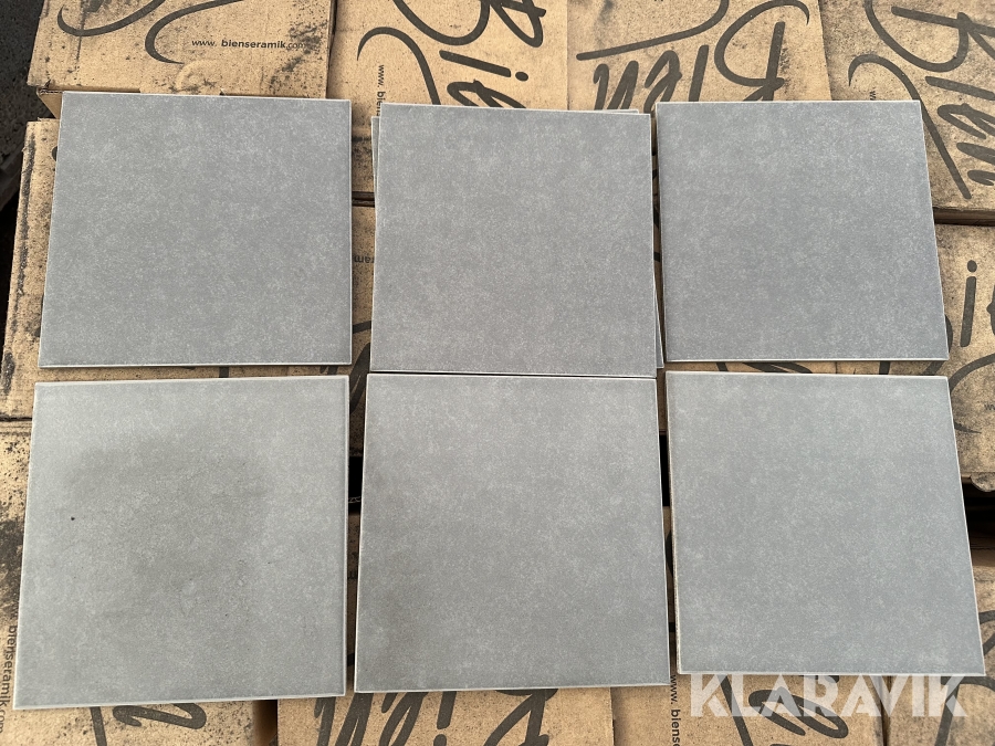 Klinker Bien Altamira 197x197 grå 96kvm