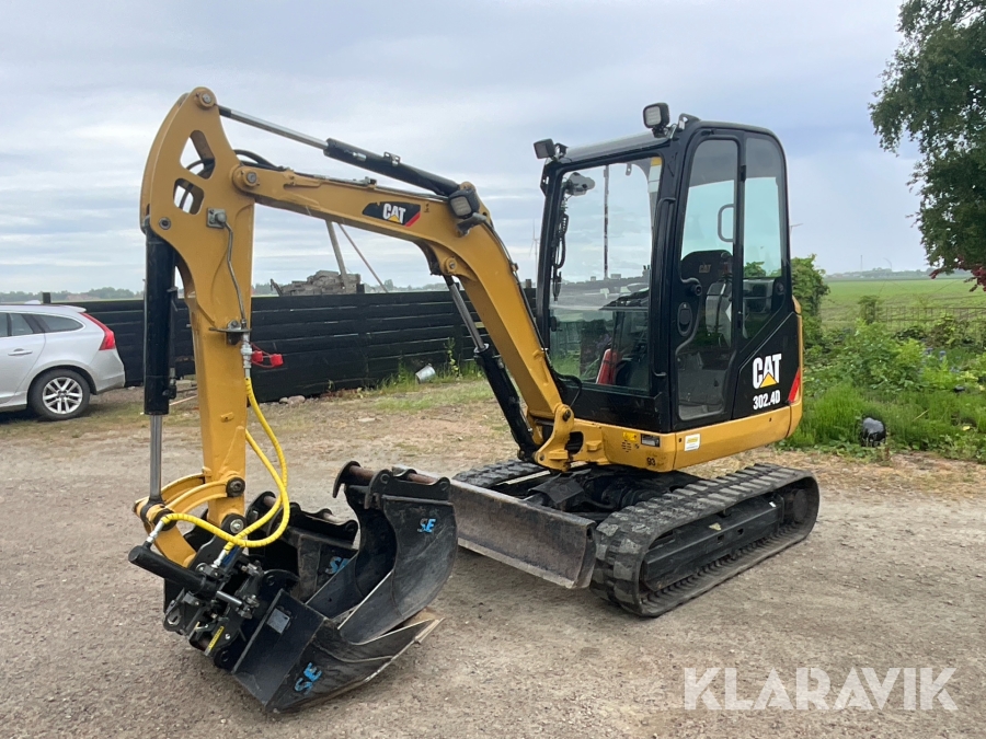 Minigrävmaskin CAT 302.4D