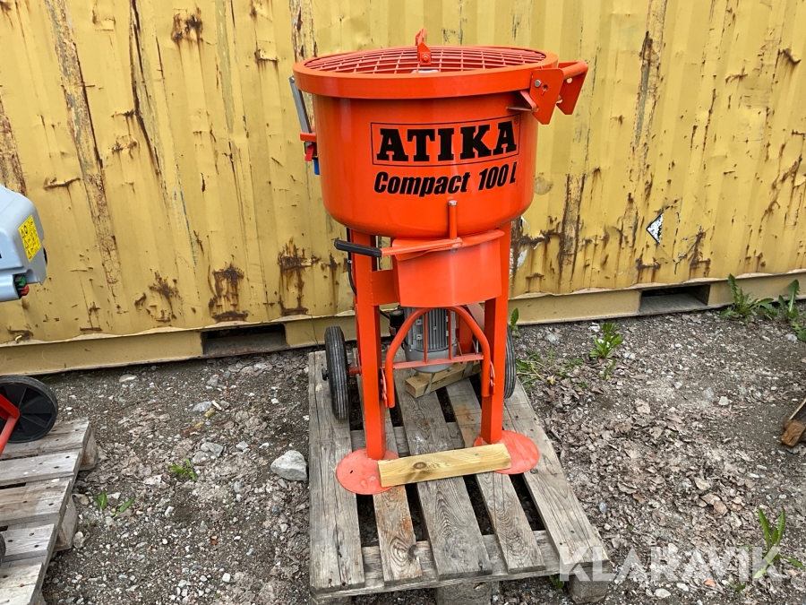 Betongblandare Atika Tvångsblandare compact 100L