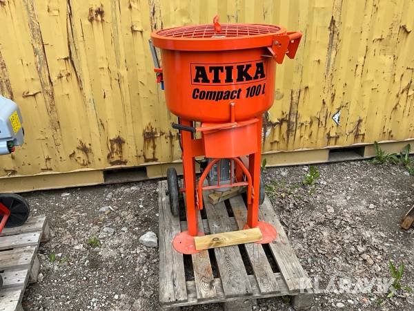 Betongblandare Atika Tvångsblandare compact 100L