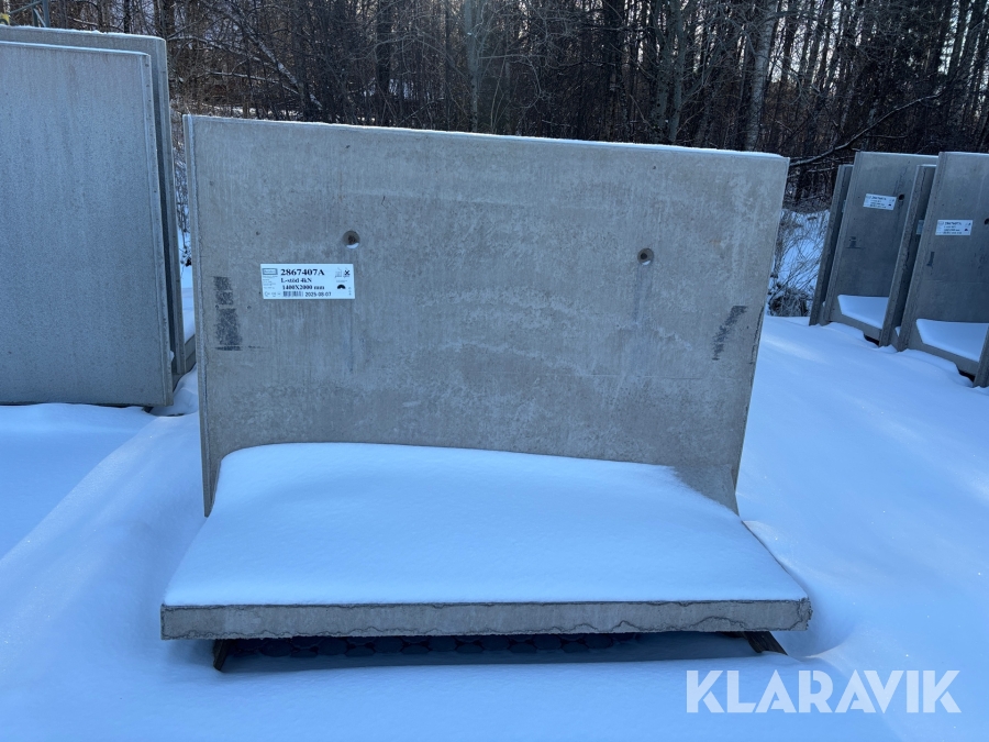 L-stöd fabriksnya Benders 20st