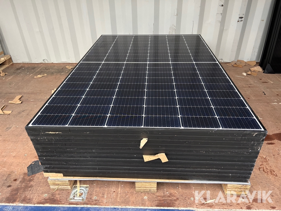 Paket Solceller Longi 410 W 12 st paneler med Växelriktare 4,9 kW