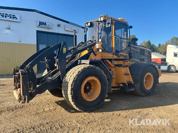 Hjullastare Ljungby Maskin L15 med maskinstyrning