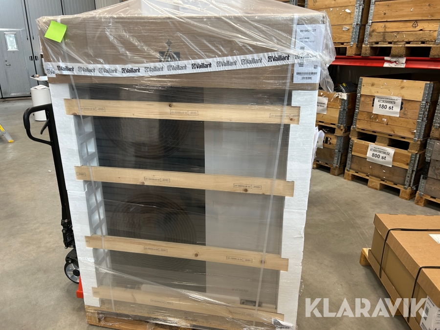 Luftvattenpump med hydrobox Vaillant aroTHERM VWL 105/5 AS S2