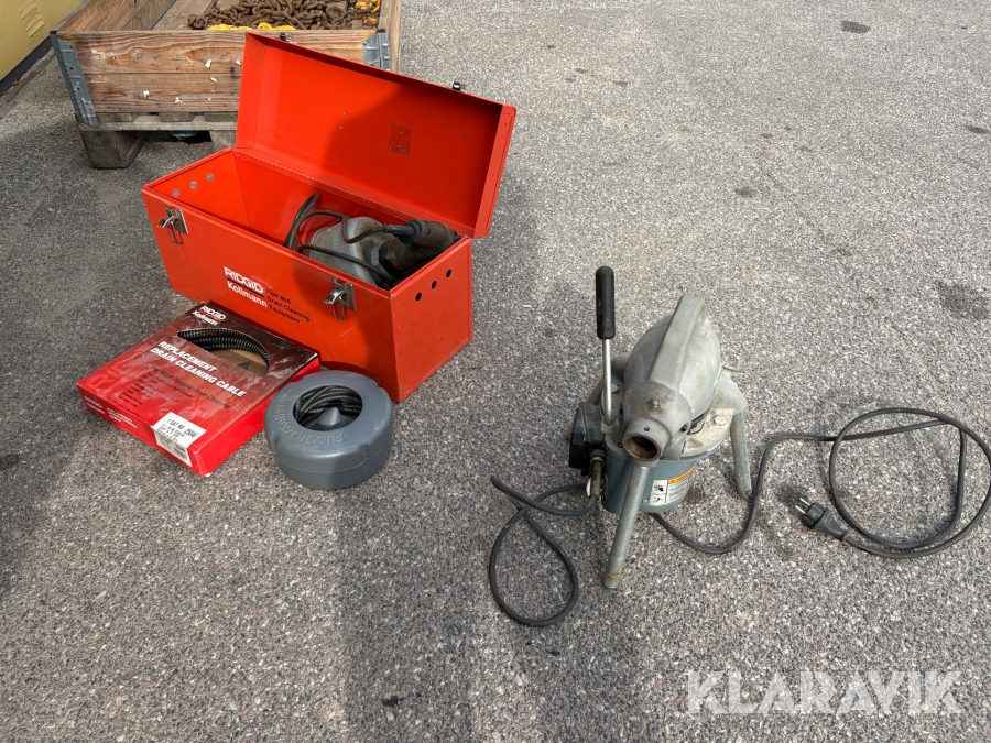 Avloppsrensare RIDGID Kollman K-50 & K-38 Portabla