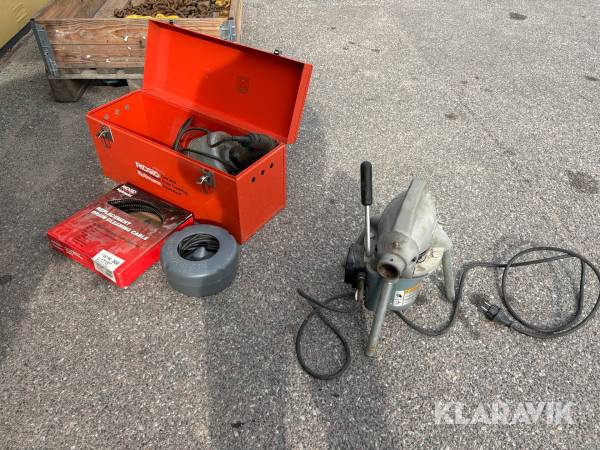 Avloppsrensare RIDGID Kollman K-50 & K-38 Portabla