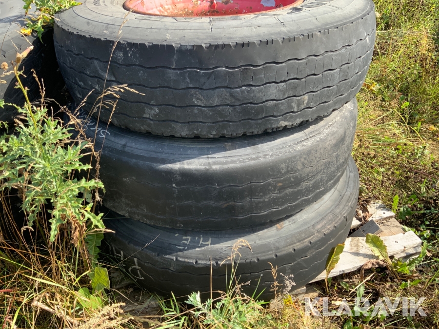 Lastbils Ratt Lastbils hjul 9st 12R22,5 11.00-20, Strängnäs, Klaravik au