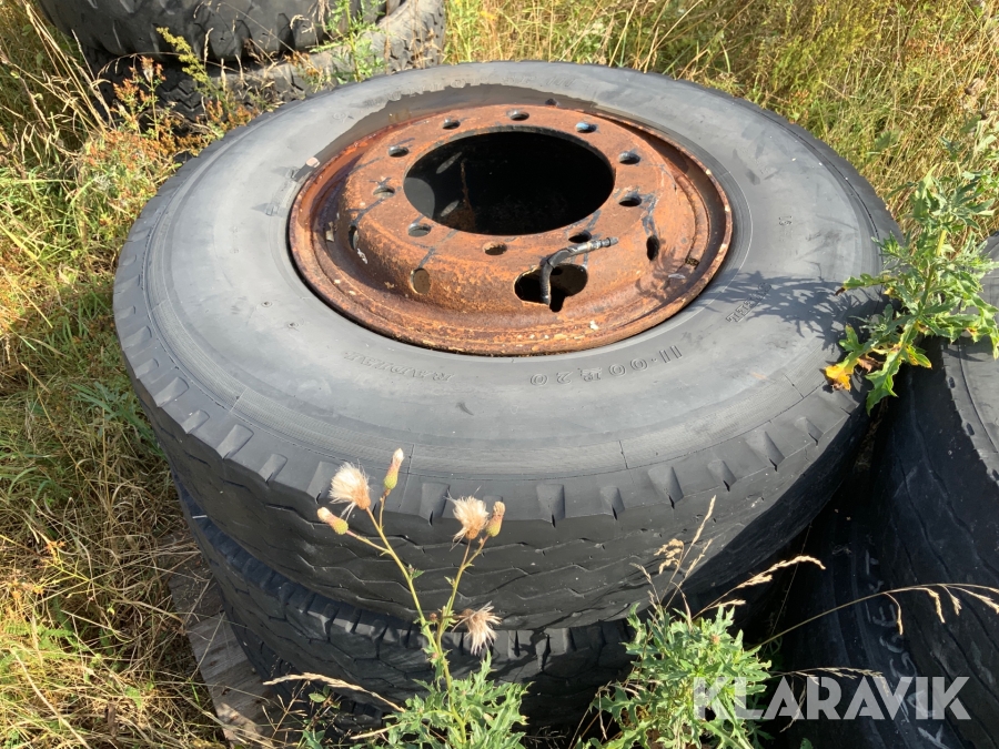 Lastbils hjul 9st 12R22,5 11.00-20, Strängnäs, Klaravik au