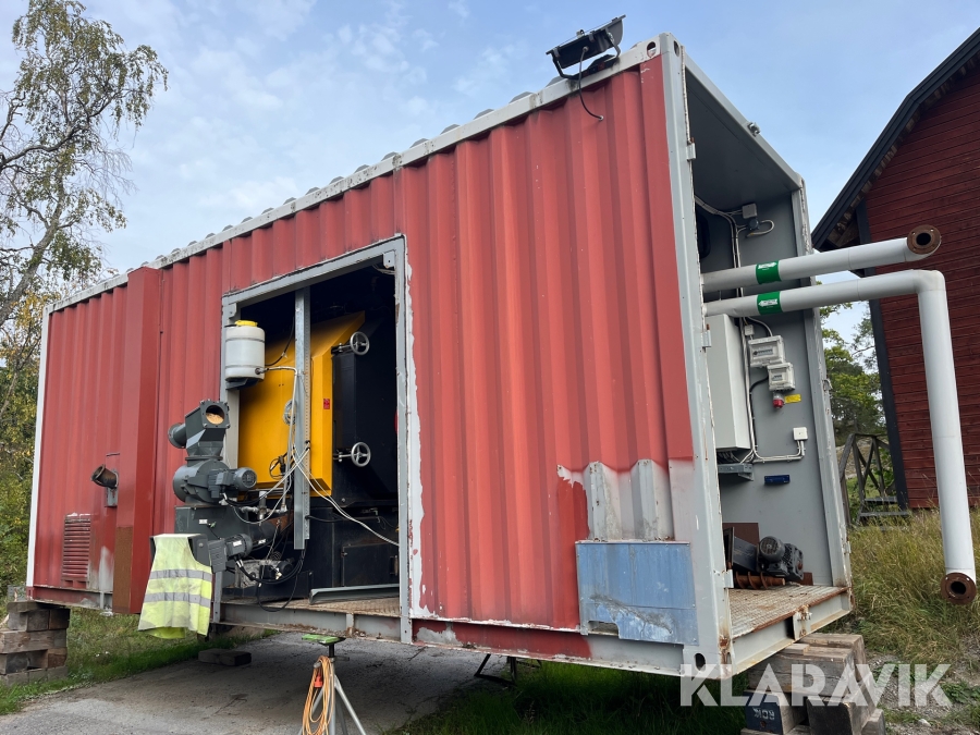 Pellets/Flis-panncentral KÖB/PYROT KRT540 100-400kw