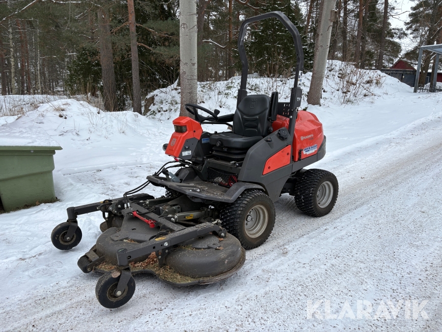 Åkgräsklippare Husqvarna P525D med hydrauliskt klippbord